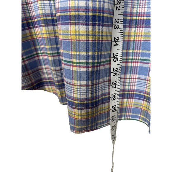 Polo Ralph Lauren‎ Oxford Shirt Button Up Multicolored Plaid Long Sleeve XXL - Picture 3 of 11